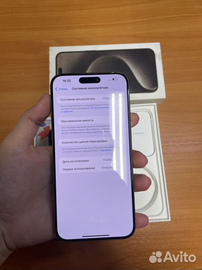 iPhone 15 Pro Max, 256 ГБ