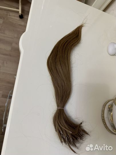 Волосы для наращивания бу 35см 50гр