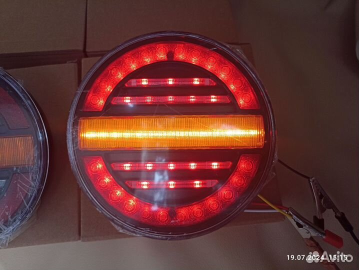 Задние фонари на прицеп 12-24V LED