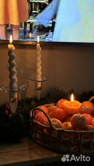 Свечи мандаринки