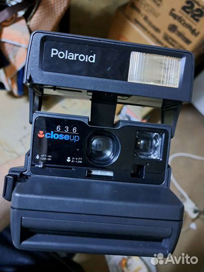 Polaroid 636 closeup