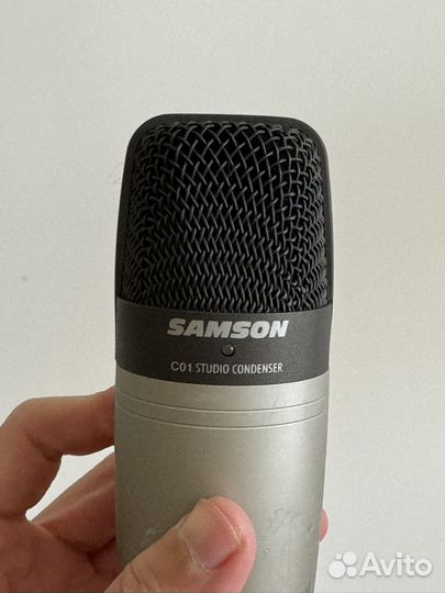 Студийный микрофон samson c01 studio condenser