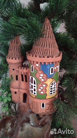 Декоративный напольный фонтан с водопадом