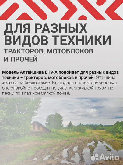 Шины 5.00-10 Алтайшина В-19А