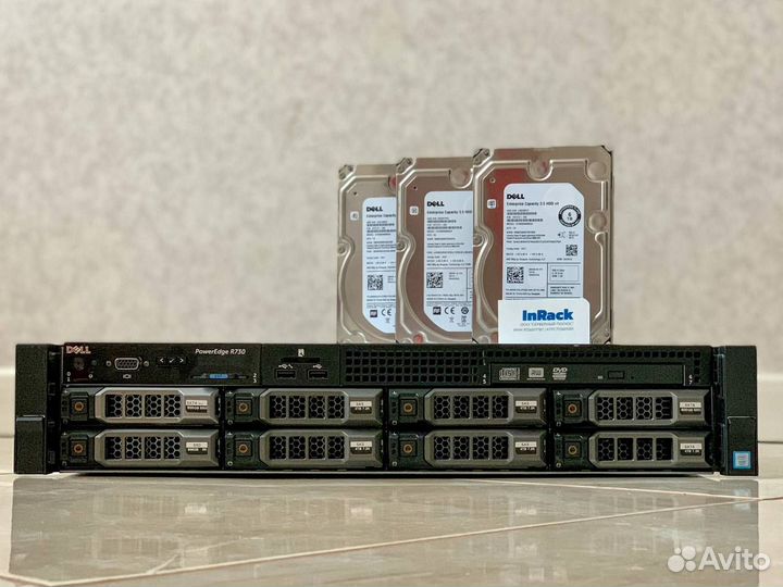 Сервер Dell R730 8LFF 2x E5-2650v3 128GB