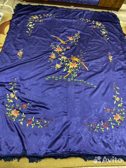 Атласное покрывало СССР