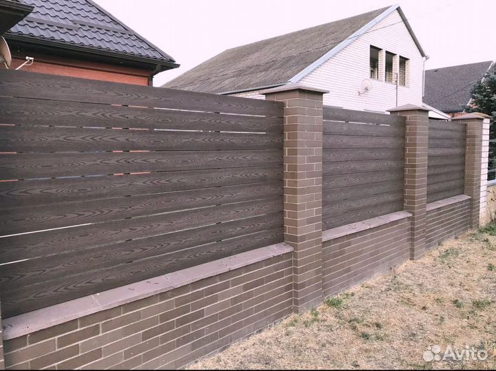 Заборная доска дпк