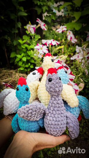 Гусь плюшевый. Ручная работа