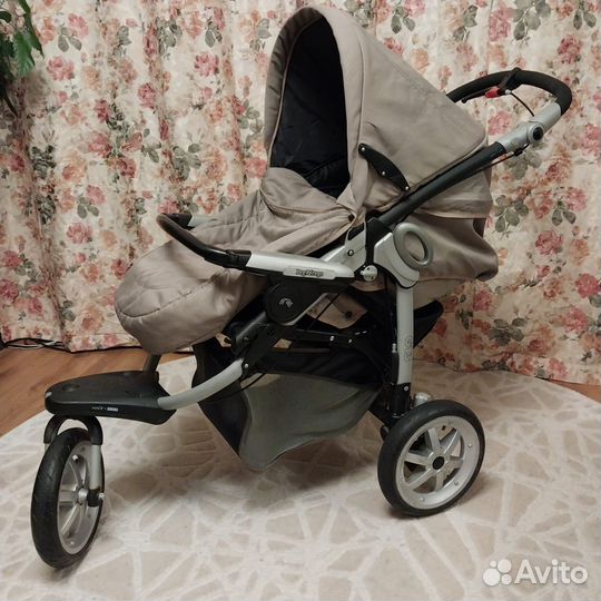 Коляска 3 в 1 gt3 + прогулка yoyaplus