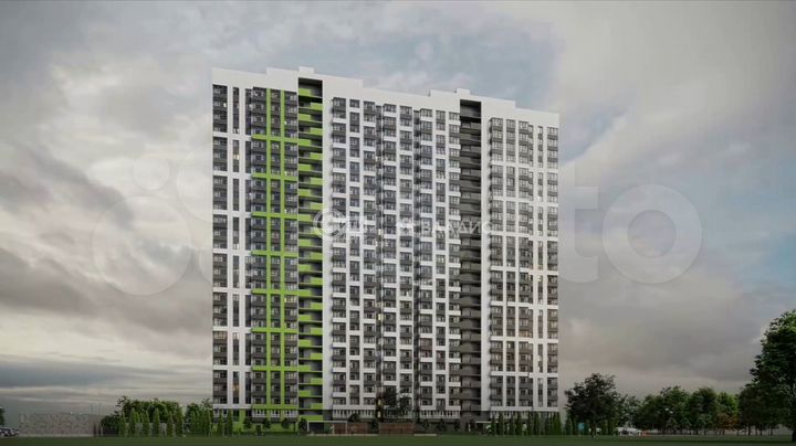 Квартира-студия, 27,1 м², 23/27 эт.