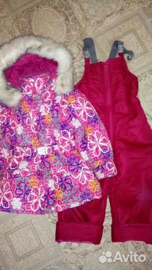 Костюм зимний на девочку