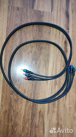 Компонентный кабель 3rca +3rca velas