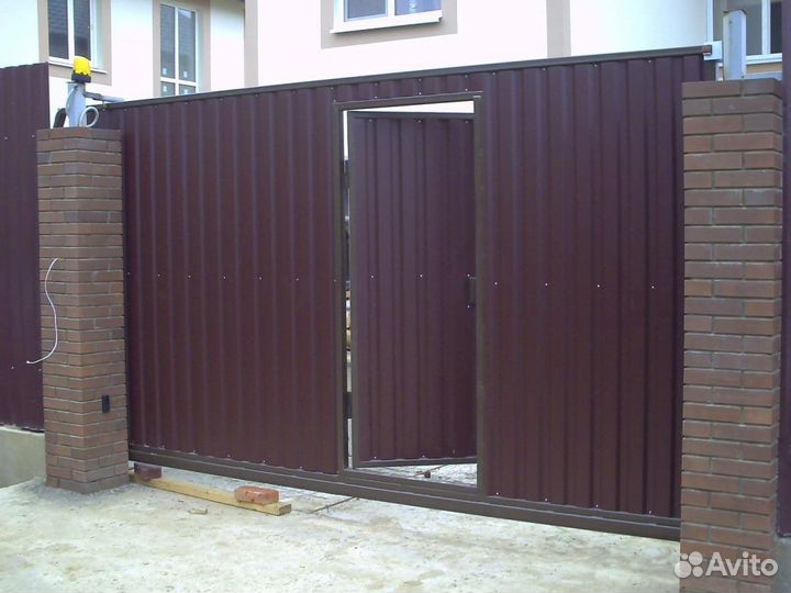 Ворота калитки заборы