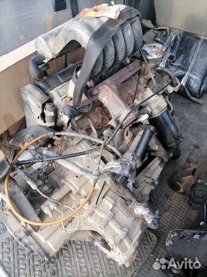 Vw t4 двигатель 2.4AAB, AJA