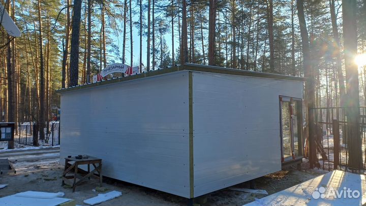 Сэндвич панель кровельная с пенополистиролом