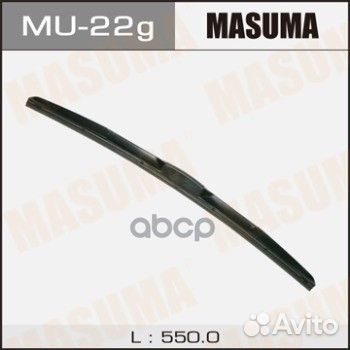 Щетка стеклоочистителя (550мм) гибрид.крючок MU