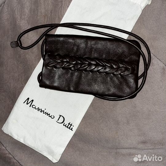 Кожаная сумка Massimo Dutti