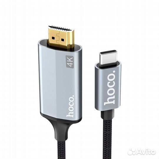 Кабель - адаптер Hoco UA13, Type-C - hdmi, 1,8 мет