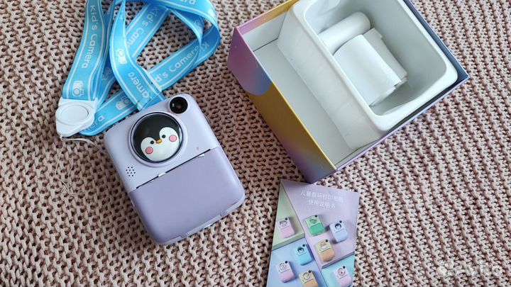 Детский фотоаппарат с печатью