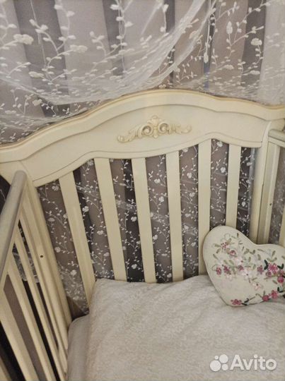 Детская кроватка и комод италия Pali