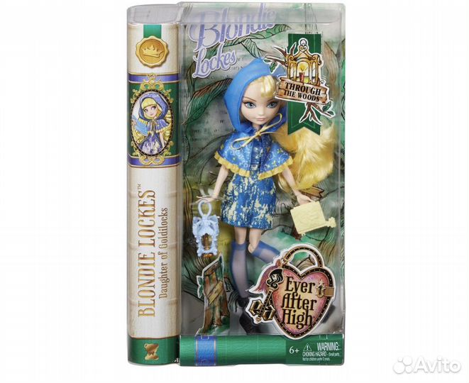 Ever After High Блонди Локс через лес