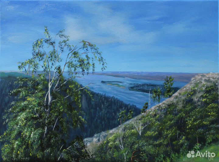 Картина маслом на холсте 