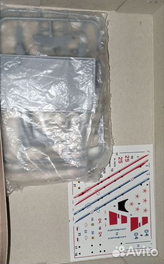 Сборная модель самолета