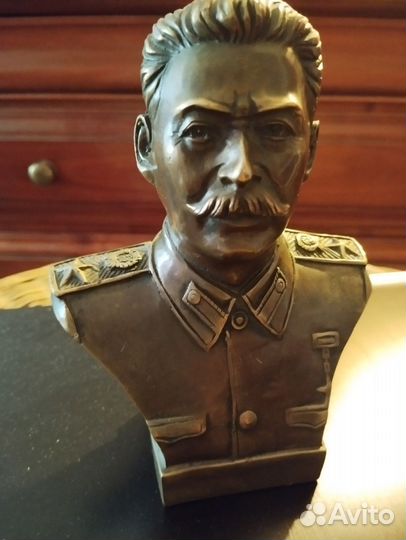 Бюст Сталина СССР Бронза