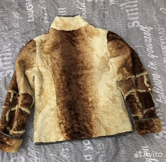 Цигейковый полушубок