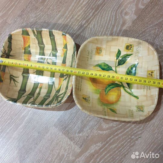 Посуда из бамбука