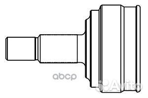 ШРУС MB A W168 1.4-1.7CDI 97-04 нар. +ABS MT
