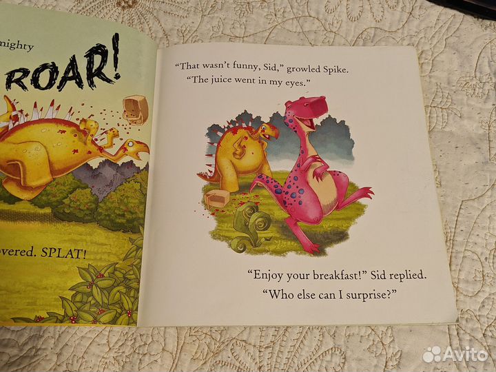 Книга the Dinosaur who lost hus roar на англ