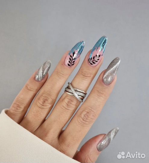 Наращивание ногтей,педикюр