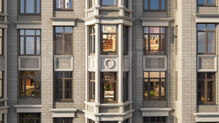 3-к. квартира, 82,3 м², 13/26 эт.