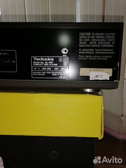 Топовый CD Technics SL-PS 7