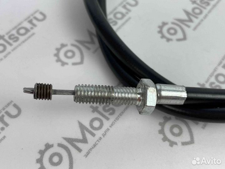 Ручка газа с тросом в сборе Мопед (1ск) Д8 (ручка