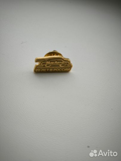 Значок Макдоналдс/ Макдональдс