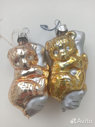 Елочные игрушки СССР