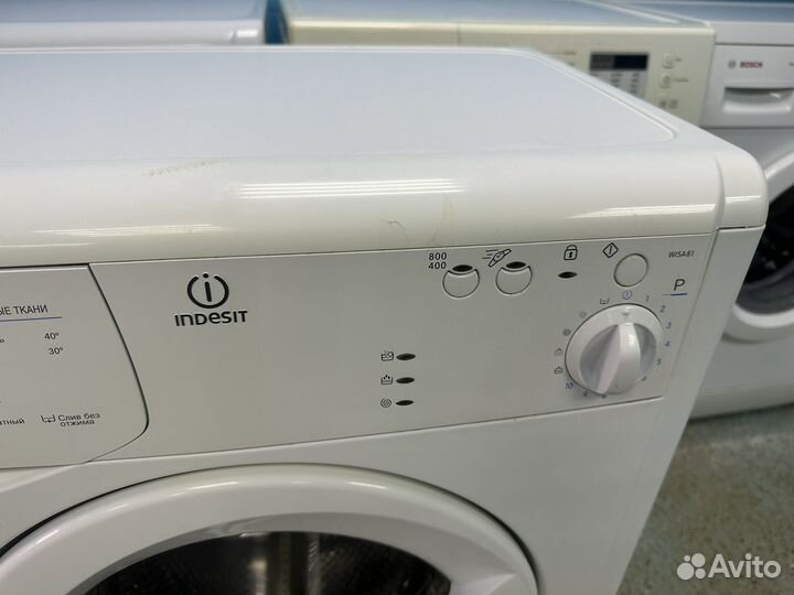 Indesit. 4,5 кг, 42 см, 800 об. Доставка бесплатно