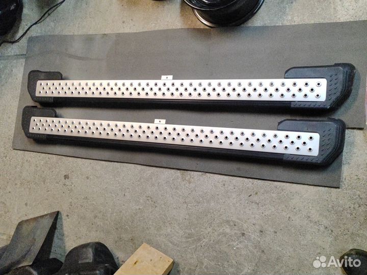 Подножки пороги pajero V73