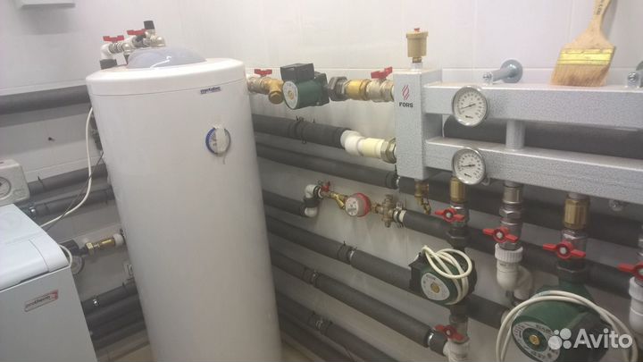 Монтаж систем отопления