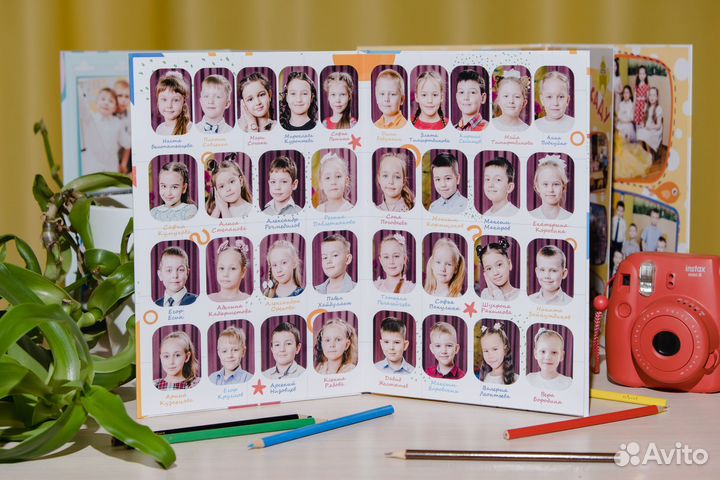Выпускные фотоальбомы / детский сад / школа