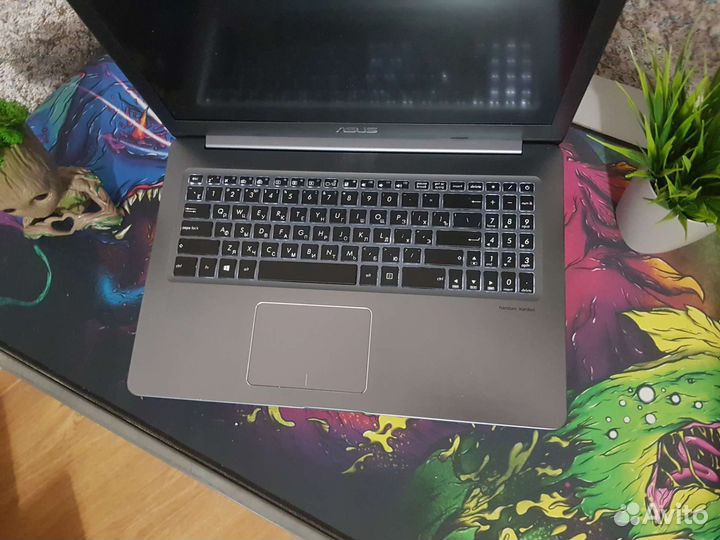 Игровой металлический Asus Core i5 GTX1050 Full HD
