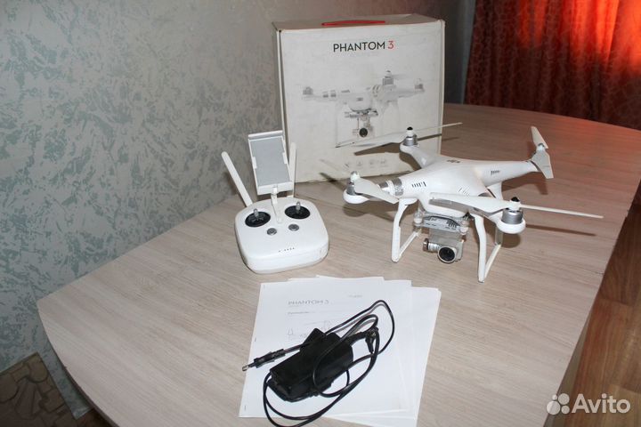 Квадрокоптер dji phantom 3 advanced