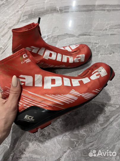 Лыжные ботинки alpina классика