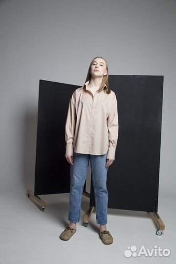 Рубашка женская oversize