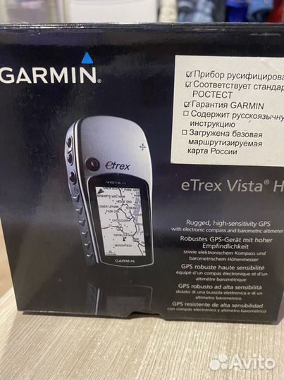 Garmin eTrex Vista H новый