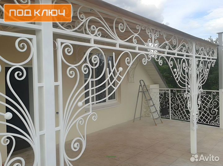 Перила кованые с гарантией на заказ