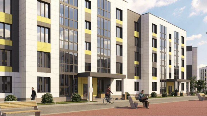 1-к. квартира, 34 м², 2/5 эт.