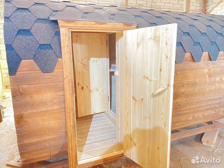 Бани-бочки квадро с доставкой